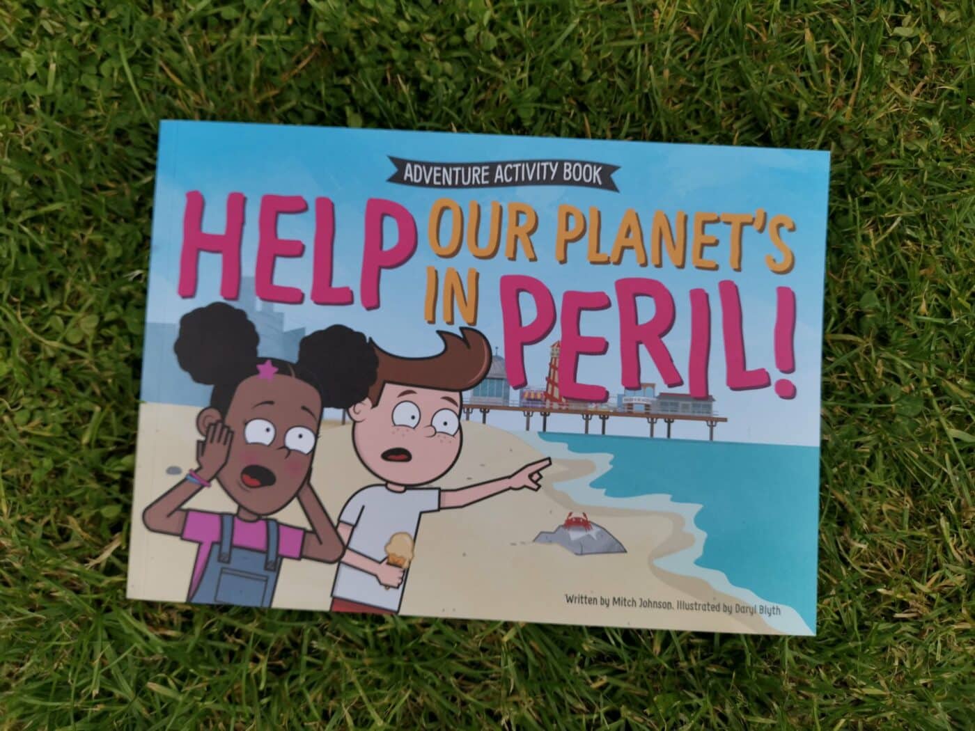 Help, Our Planet's in Peril!" latest adventure activity book from SAW Trust